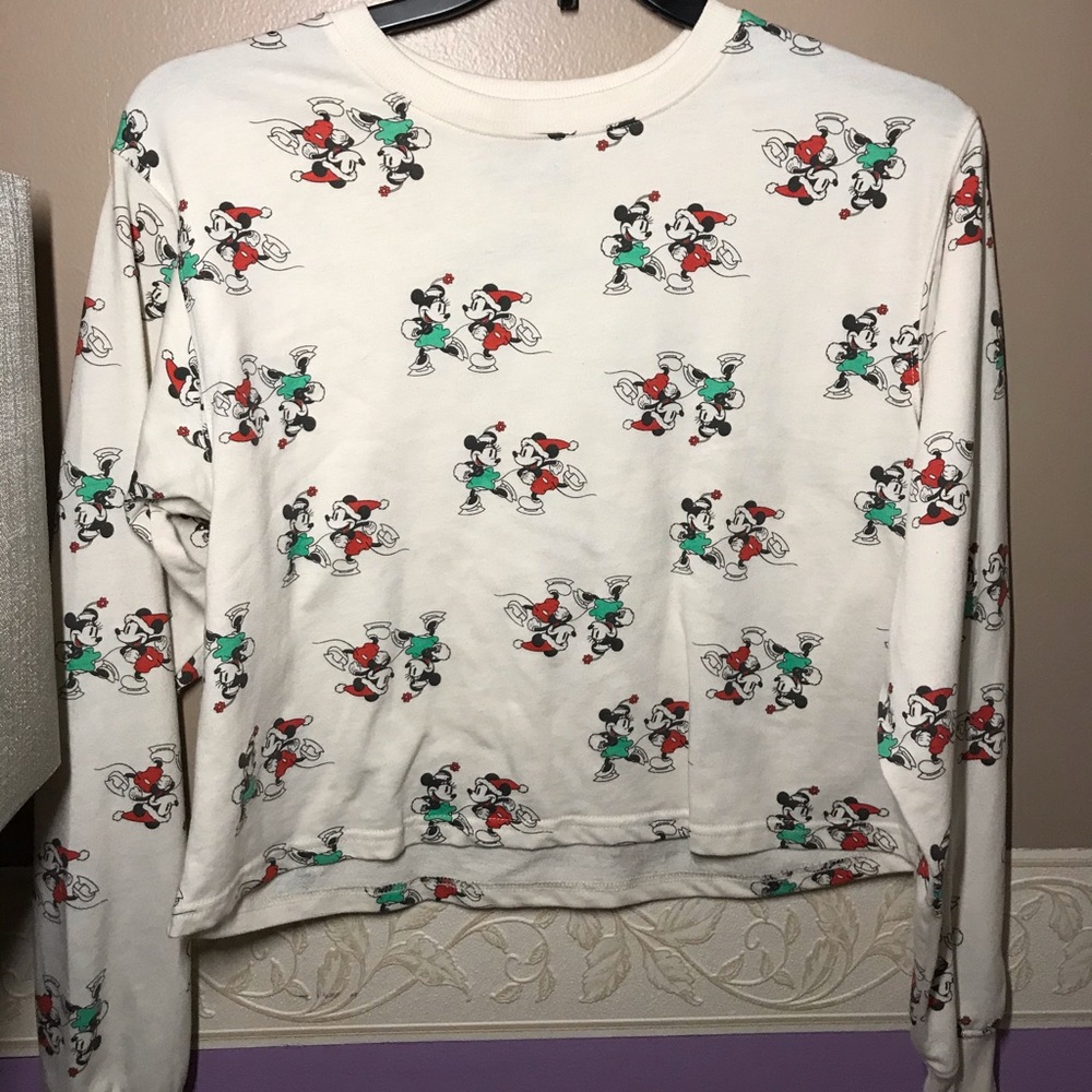 Crop Disney top